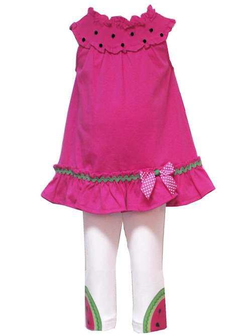 Emily Rose   Rare Editions Fuschia Watermelon Spring 2 Piece Dress