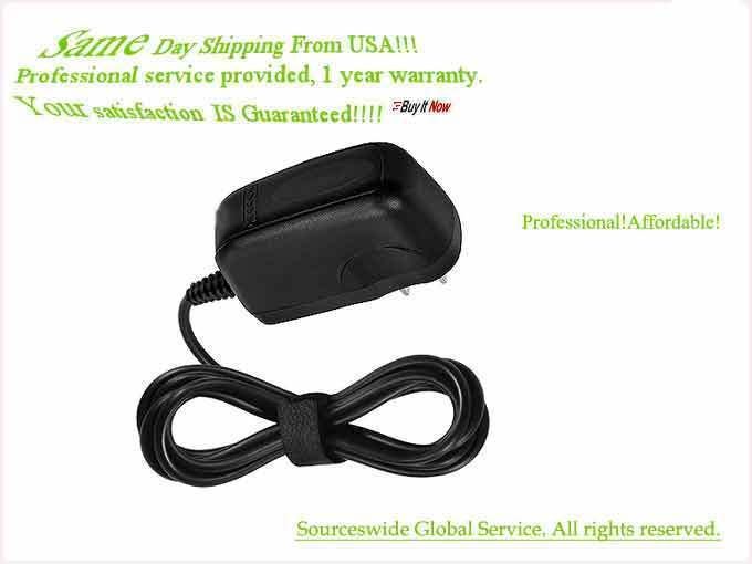  Adapter For Shark Cordless Sweeper UV610 Euro Pro Vacuum Power Supply