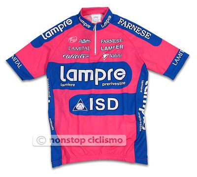 Lampre ISD Wilier 2012 Pro Team Jersey 14 cm Zip 2XL 6