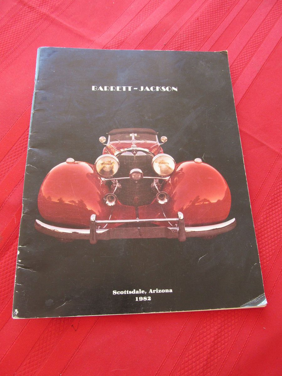   JACKSON SCOTTSDALE AZ 1982 CAR CATALOG HITLER & EVA BRAUN MERCEDES