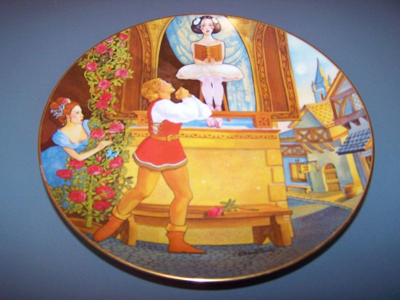 Vtg Renee Faure Collectors Plate Franzs Fantasy Love