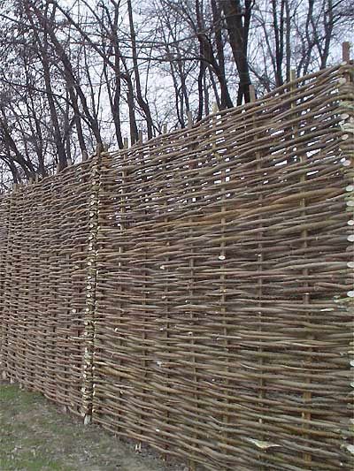  Hurdle Fence Panel 6ft x 6ft Natural Garden Fencing Screening