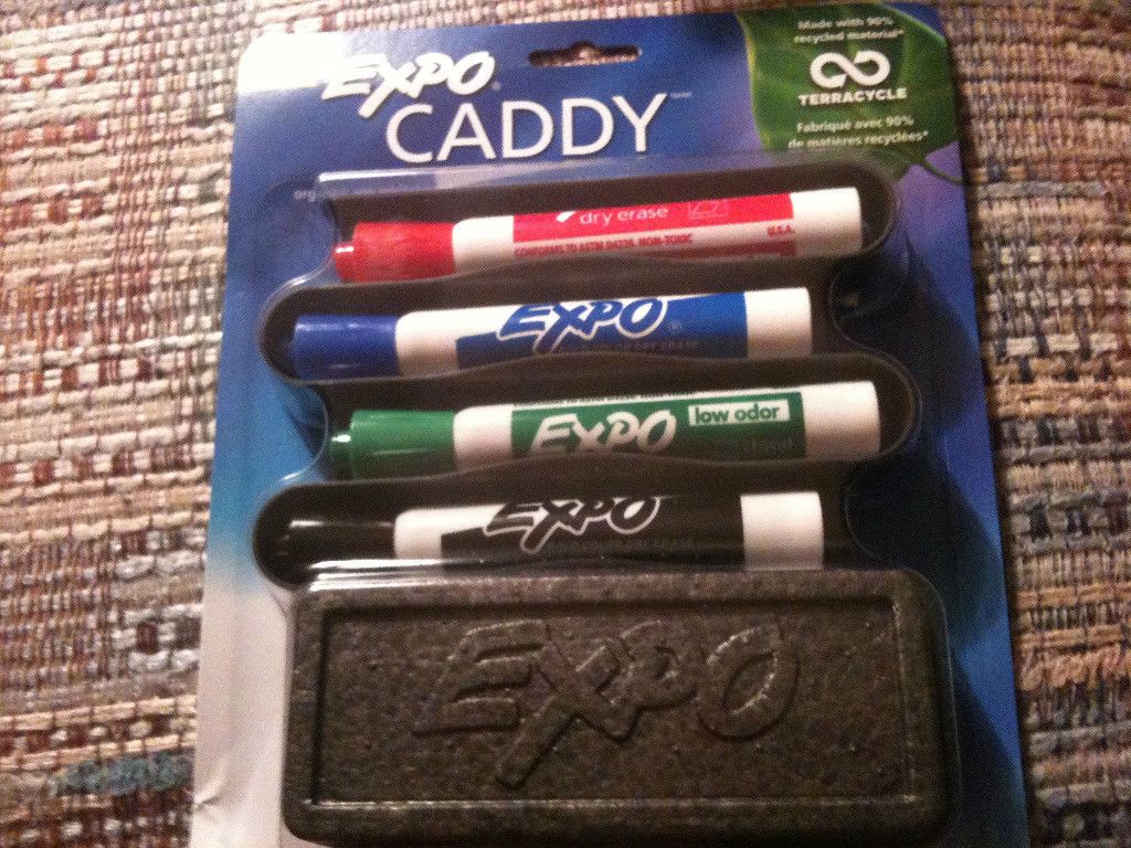 Expo Recycled Sidekick Organizer with Markers and Eraser New Look