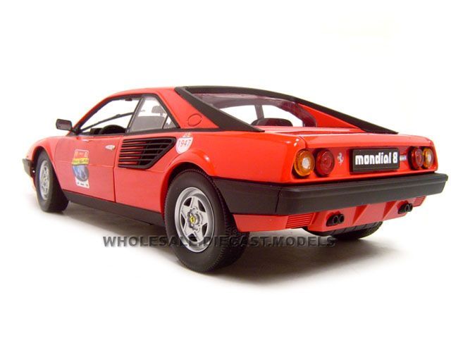  18 scale diecast model of ferrari mondial 8 die cast car by hotwheels