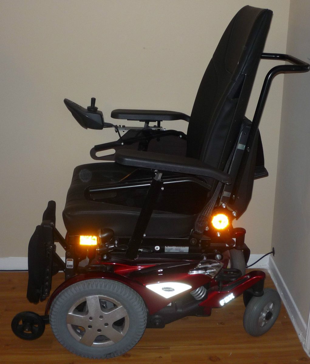 few months old Invacare fdx electric wheelchair