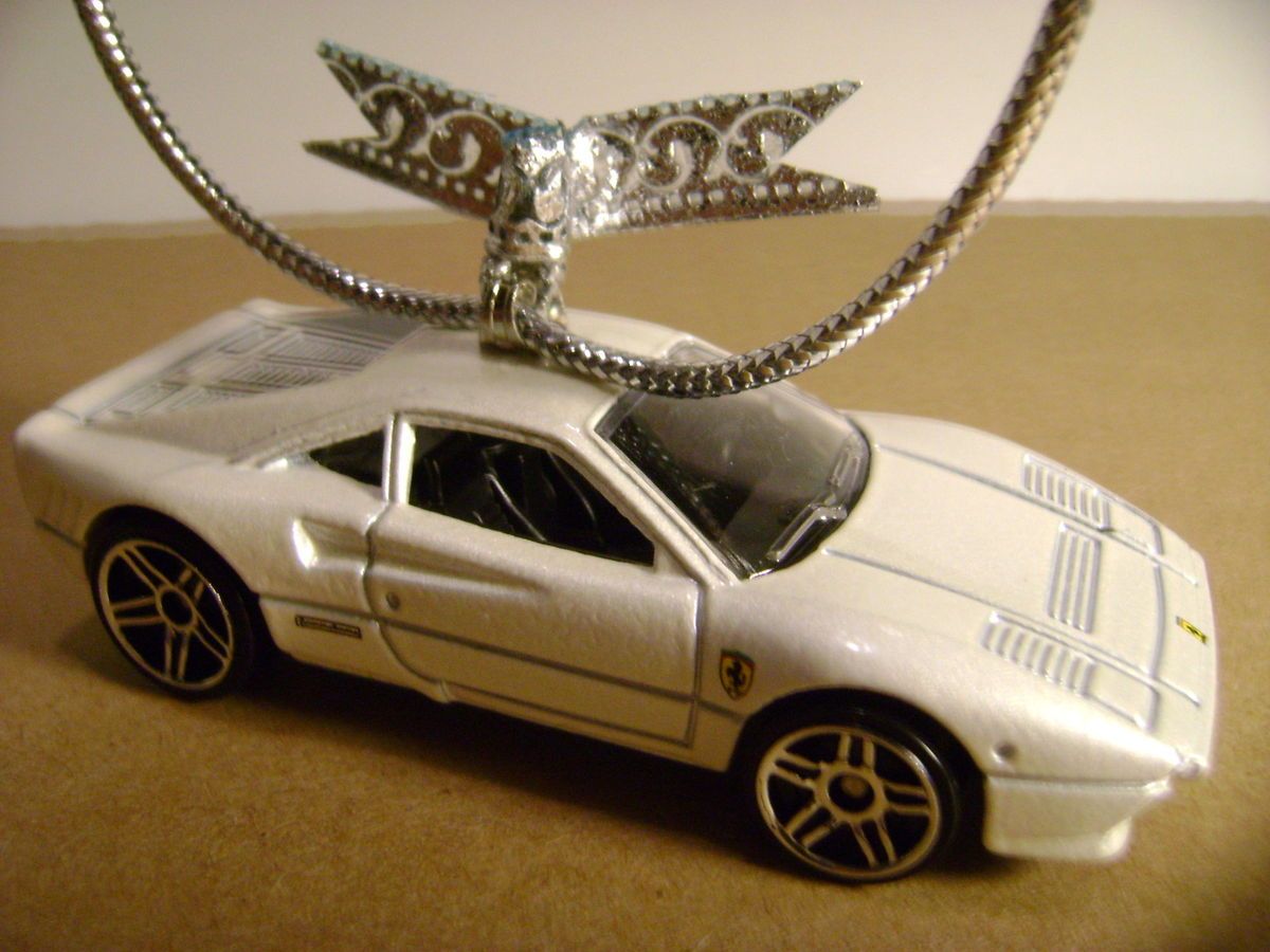 Ferrari 288 GTO Christmas Ornament 2012 Hot Wheels Diecast Metal Car