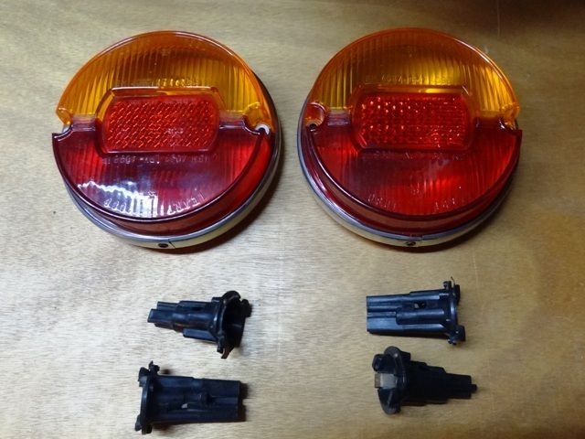 NOS Fiat 850 Coupe Lancia Stratos Lombardi Tail Lights Ferrari Kit Car