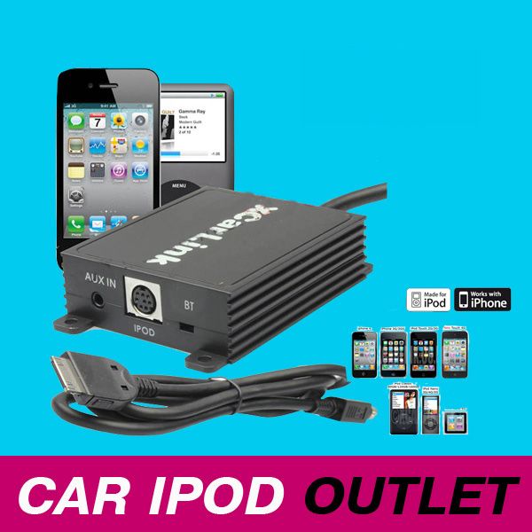 XCARLINK SKU2139 Fiat Bravo Coupe Croma Idea iPod iPhone Aux Interface