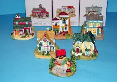 xmas village liberty falls colorado collection 6 pc