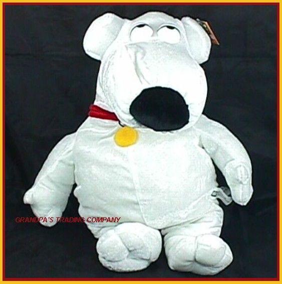 Family Guy Dog Plush 16 Brian Toy Stuffed Animal w Tag