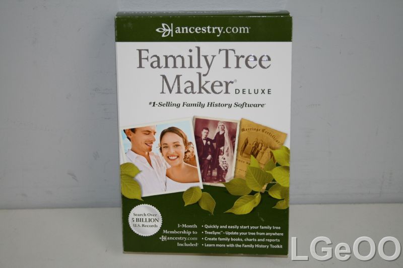 new family tree maker deluxe 2012 product condition brand new
