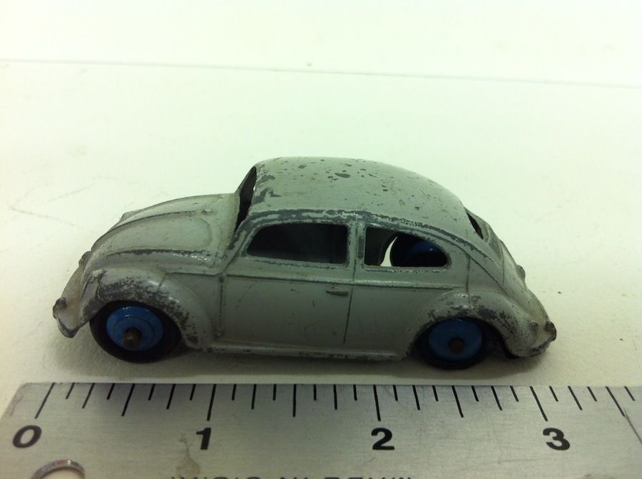 Vintage Dinky Toys Volkswagen Beetle / Bug Meccano car made in England