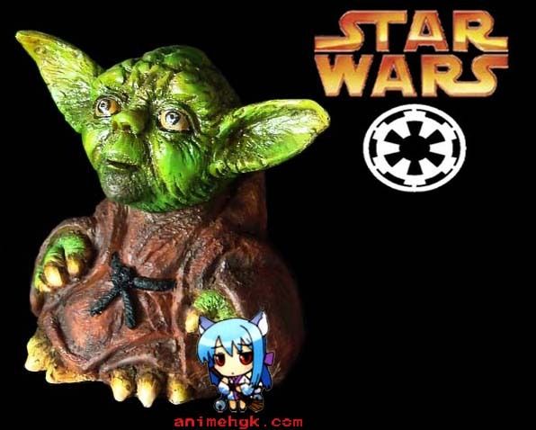 Movie Star Wars SD Jedi Master Yoda Resin Model Kit 3in