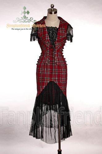 Elegant_Gothic_Fishtail_Dress_DR00075_01