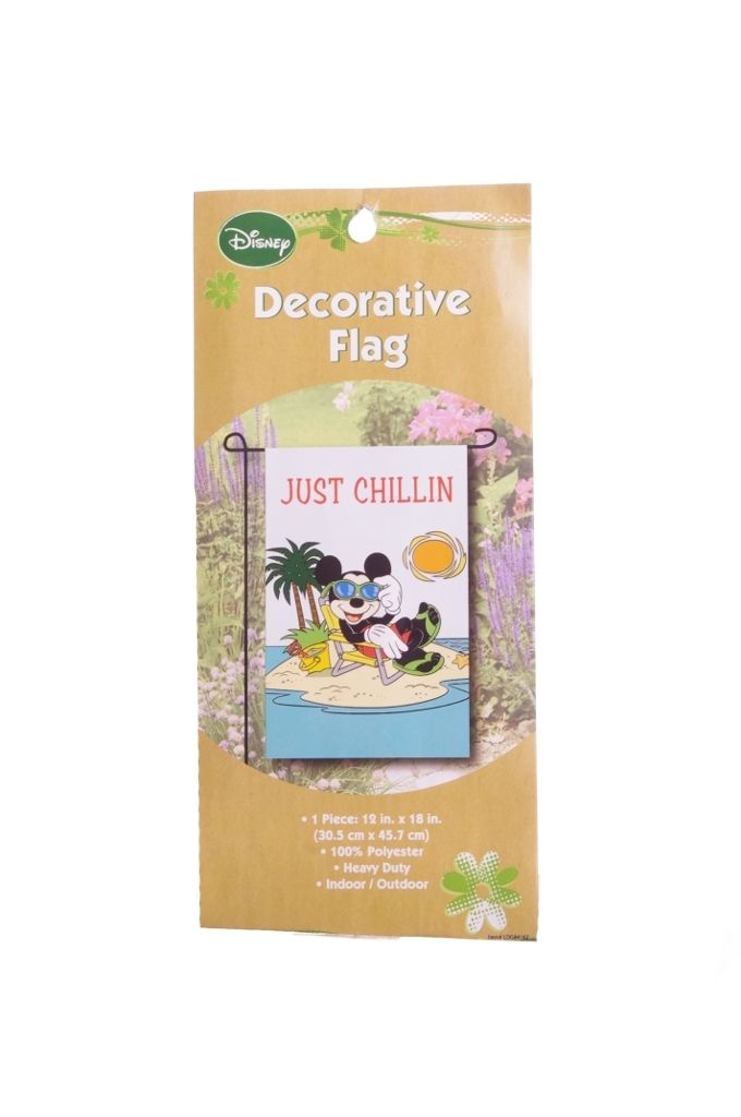   Mickey Mouse Indoor Outdoor Garden House Flag Beach Ocean Island NEW