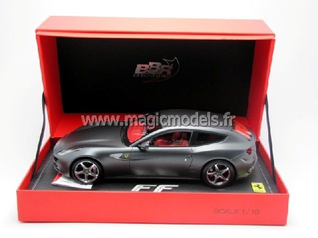 BBR 2011 Ferrari FF Four Grey Silverstone Color P1829SG LE of 50 1 18