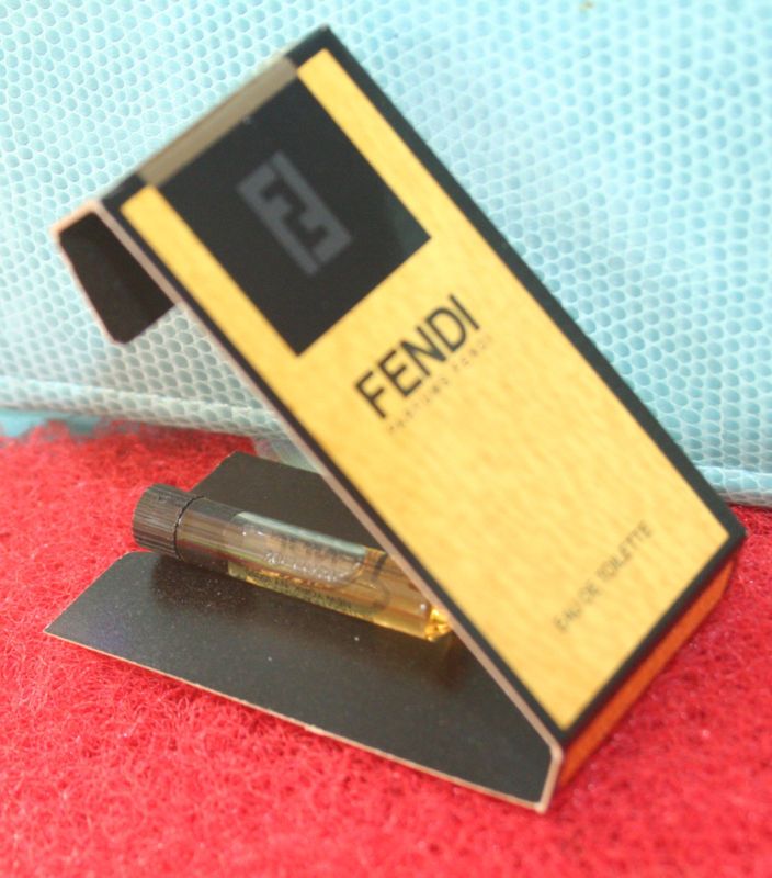 Fendi RARE Obsolete Tiny Purse Size Vile RARE Perfume