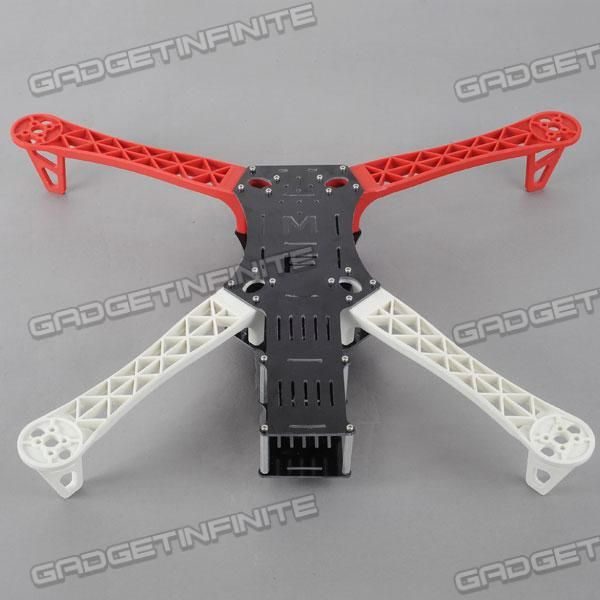 Fiberglass 4 Axial Quadcopter Frame 2 Axis Gimbal for MultiWii Rabbit