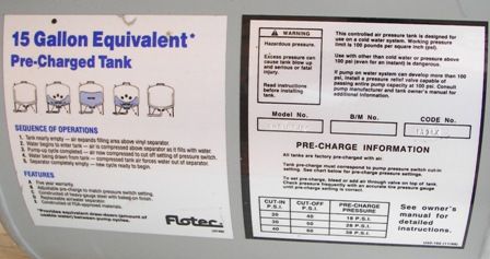 New AO Smith Flotec 1 2 HP Pump Shallow Well Jet Pump Tank System