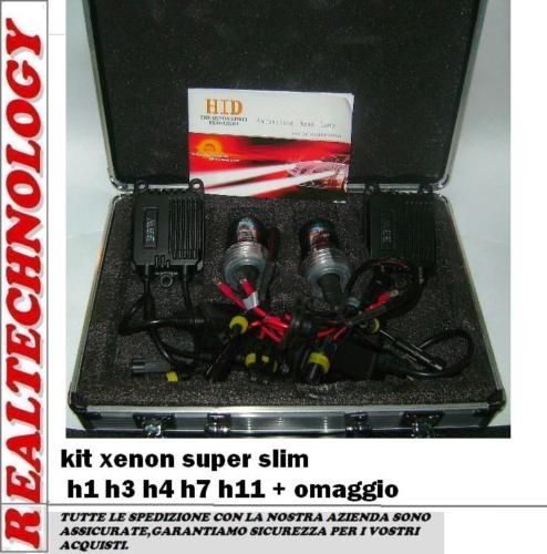 Kit Xenon Slim Fiat 500 Cinquecento Adattatori Lampade