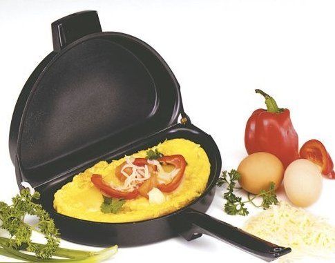 Norpro Deluxe Folding Nonstick Omelet Pan New