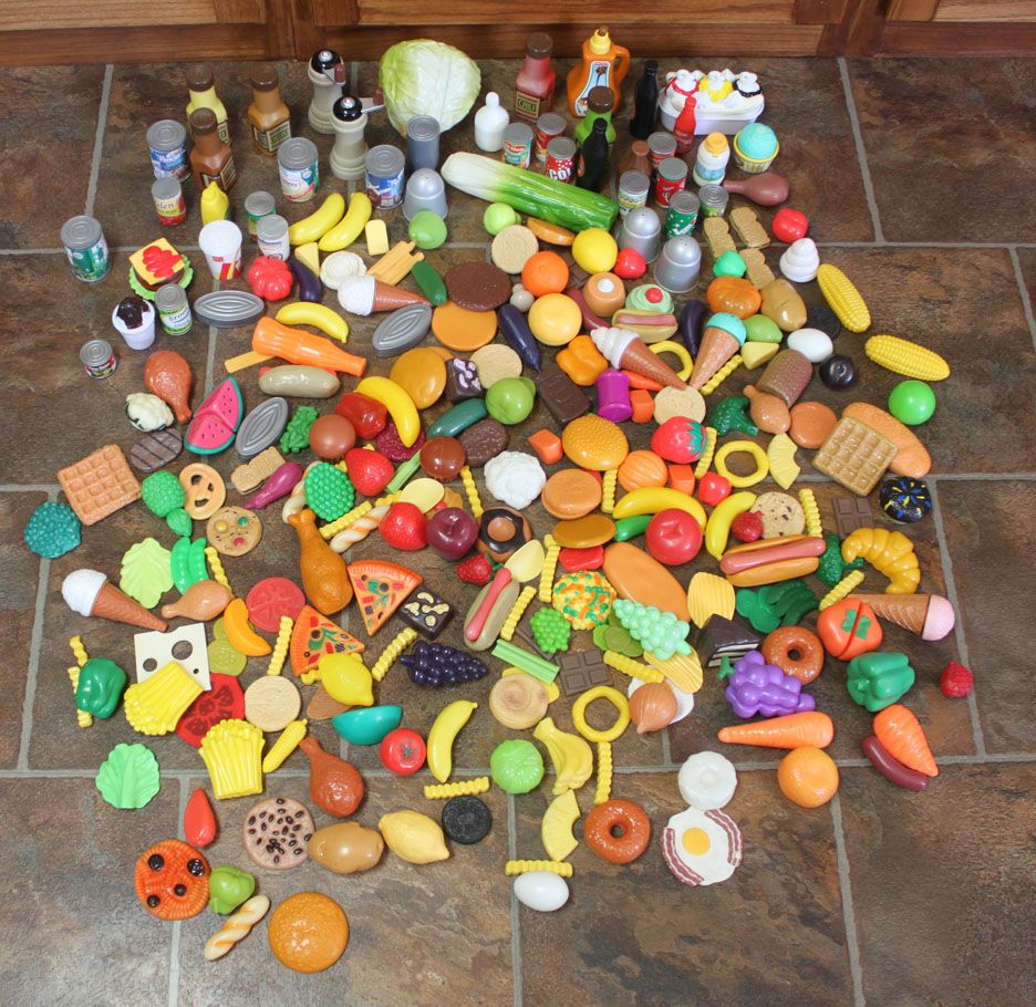 23 Huge Lot Play Food 250Pcs