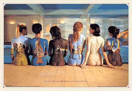 Pink Floyd Back Catalog Lenticular 3 D Poster 2 New