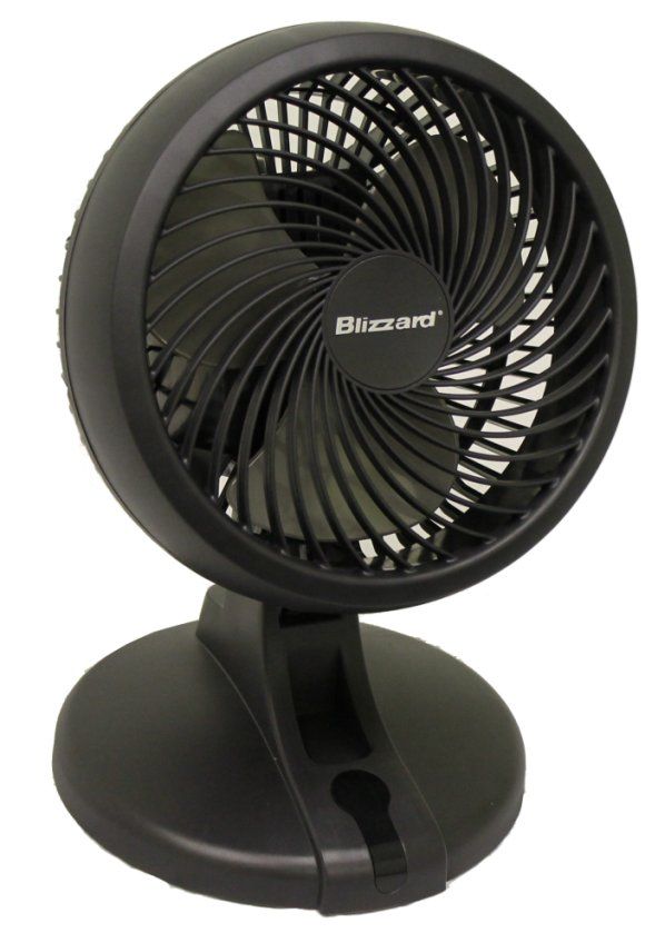 New Holmes HAOF910 Blizzard Table Fans Oscillating with Removable