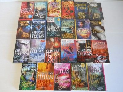 23 Christine Feehan Paranormal Vampire Books Carpathian ~ Drake Sister