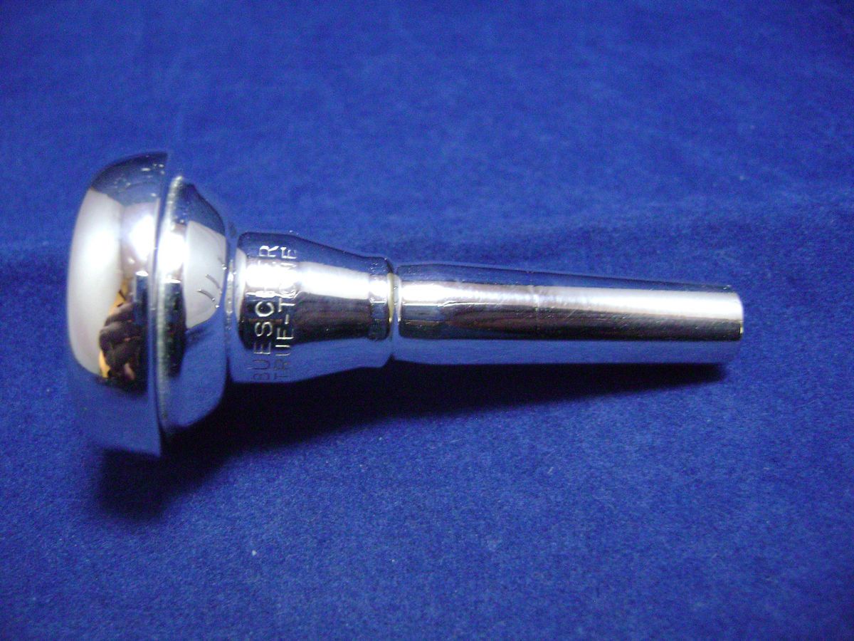 Buescher Duo Cup 99D Cornet Mouthpiece Recently Replated 640 ID 22