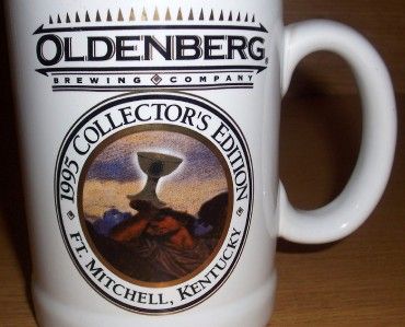 1995 Oldenberg Brewing Co Fort Mitchell Kentucky Stein