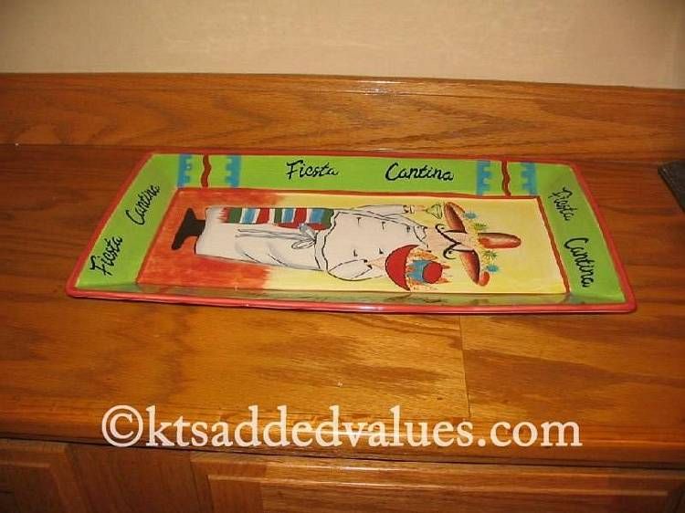 Fiesta Cantina Rectangular Platter Tracy Flickinger New