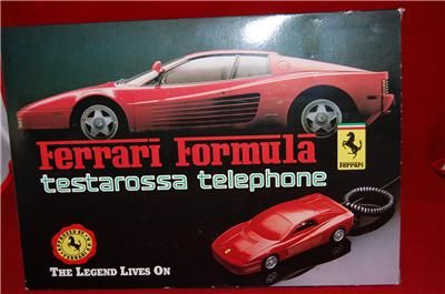 1988 bondwell ferrari formula testarossa telephone nib