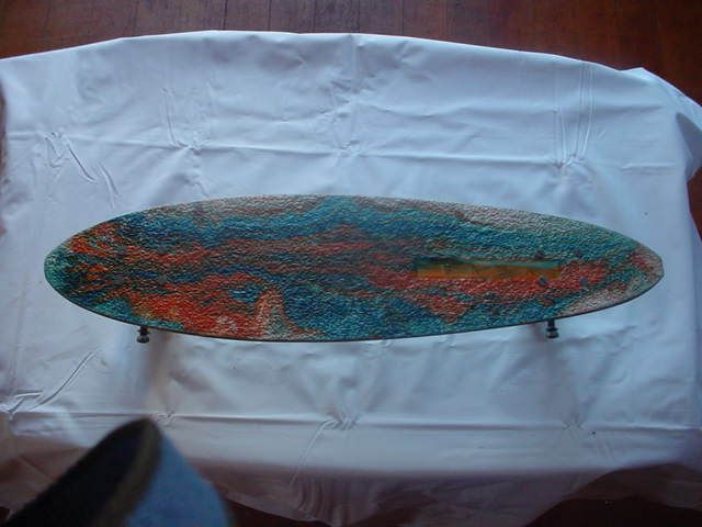 Vintage Skateboard 1970s NONA Fiberglass X Caliber Trucks Makaha Hobie