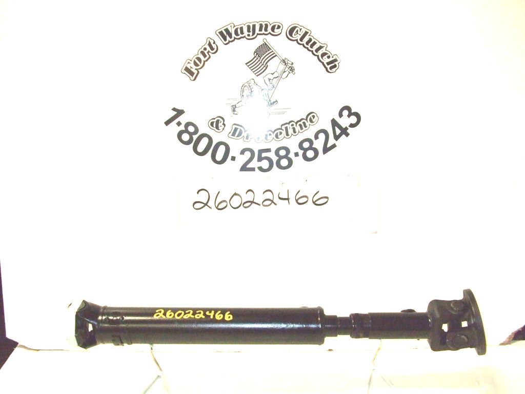 Front Driveshaft Blazer Jimmy Tahoe Yukon 26022466