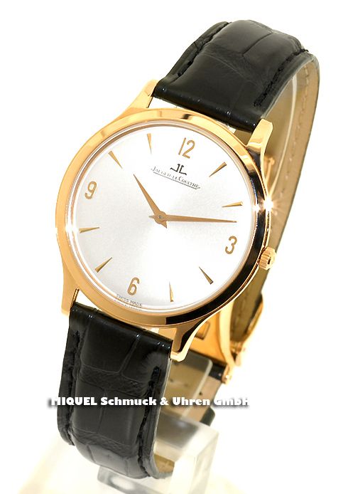 Jaeger LeCoultre Master Ultra Thin in Rotgold Gebraucht