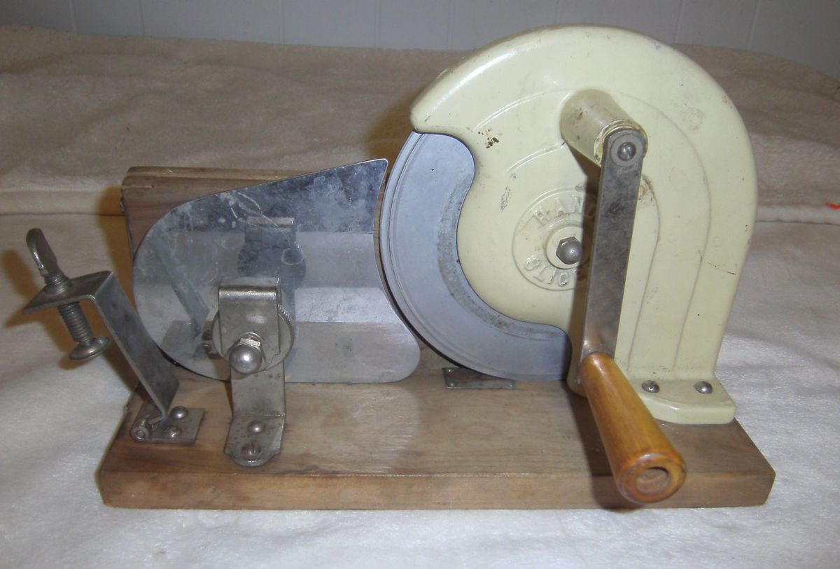  Vintage Hand Meat Slicer