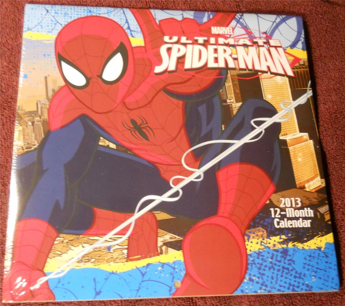 Marvel Ultimate Spiderman 12 Month Calendar 2013