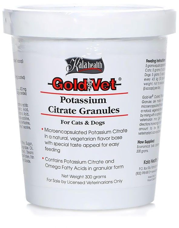 Kala Health Gold Vet Potassium Citrate Granules 300 GM