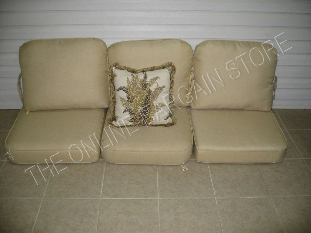 Frontgate Carlisle Outdoor Sofa Cushions Replacement 6H