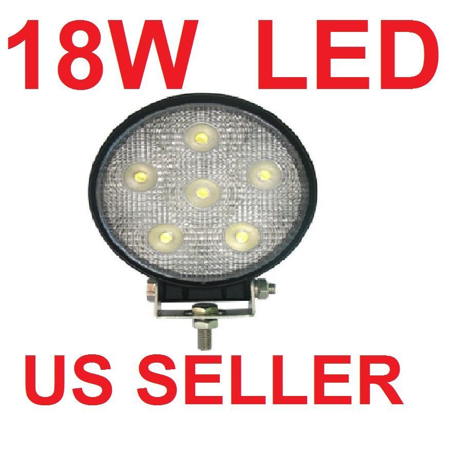 18W Watt LED Work Light Lamp Beam Trailer Offroads ATV Boat 4x4