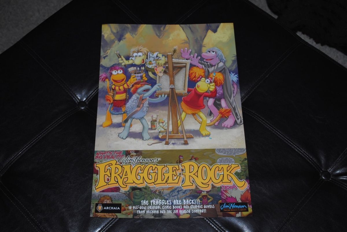 Fraggle Rock Promo Poster Double Sided 18 Jim Henson