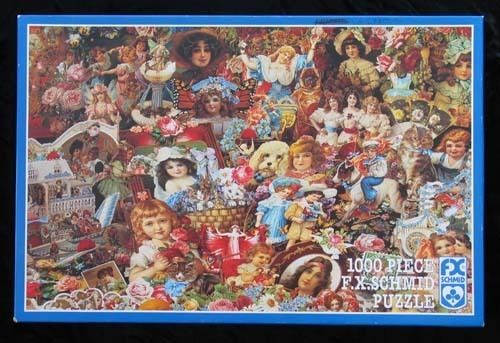 Dear Faces Advertising Beauties FX Schmid Puzzle 1000pc