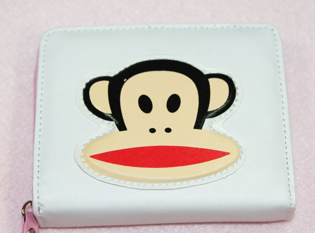 Paul Frank Pink Wallet from South Korea Clip Wallet Girl