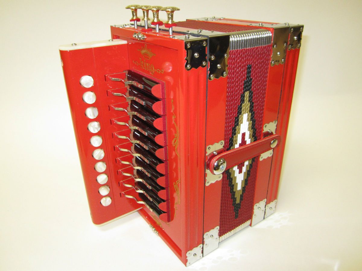 Gabbanelli King Cajun Accordion Zydeco