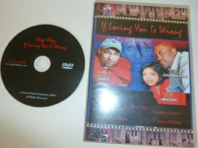  You Is Wrong Black Stage Play Garrett Davis Todd Galbreath DVD