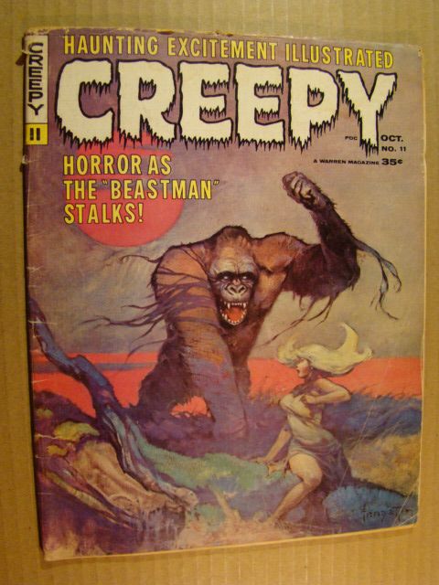 CREEPY 11 FRAZETTA WARREN DITKO MORROW TOTH ART