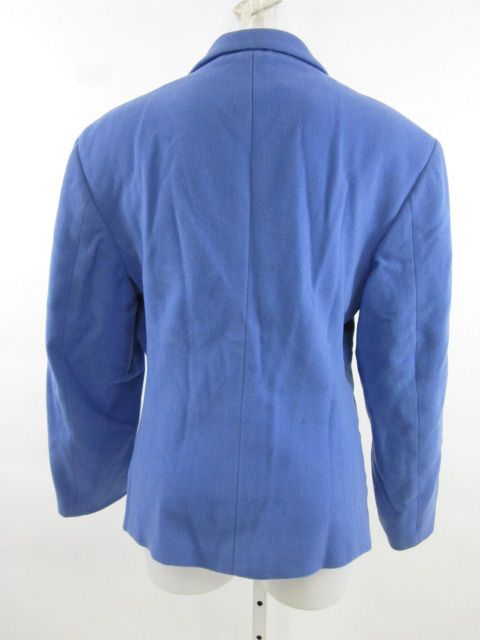 you are currently bidding on an ann freedberg blue wool and cashmere