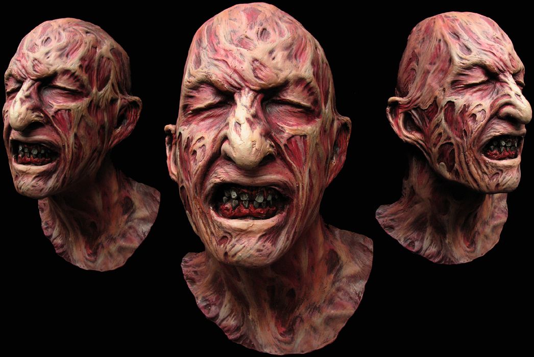 Freddy Krueger A Nightmare on Elm Street Life Mask Bust