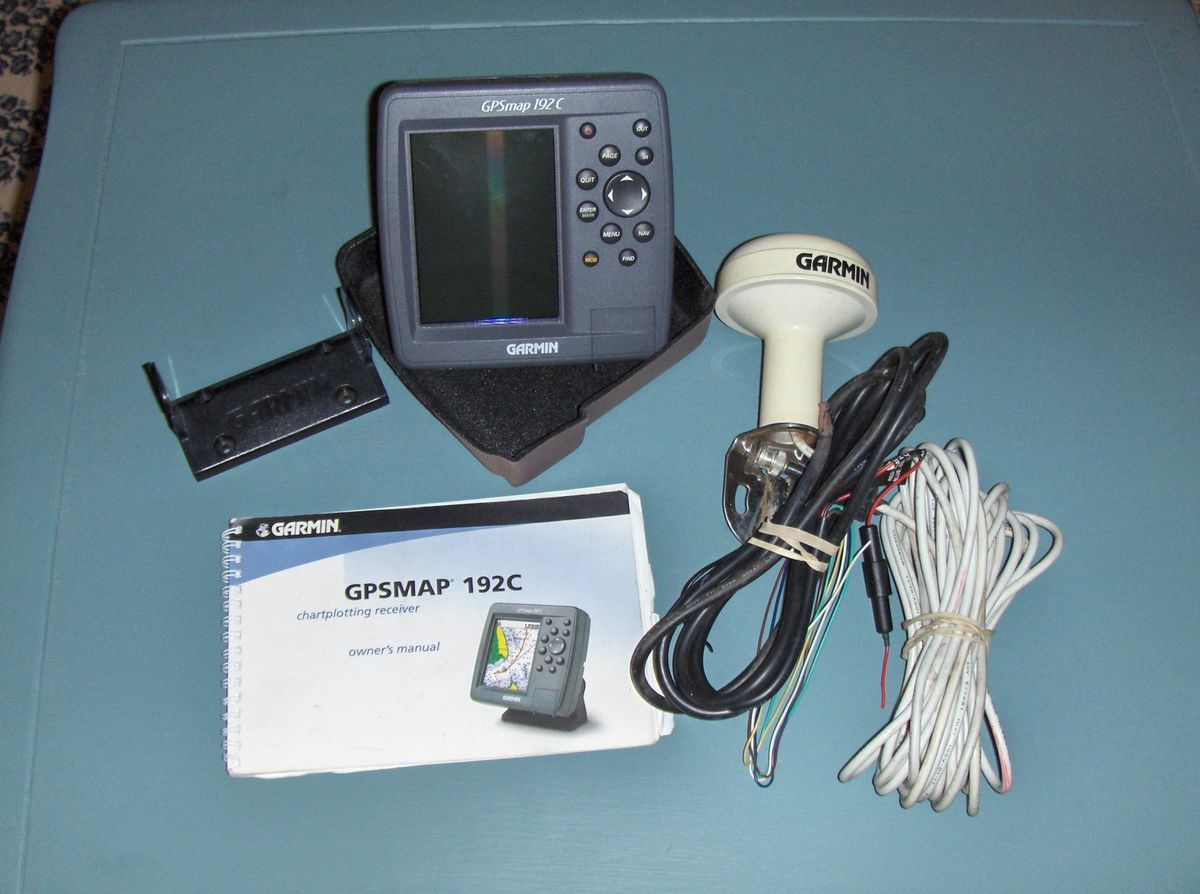 Garmin GPSMAP 192C GPS Receiver